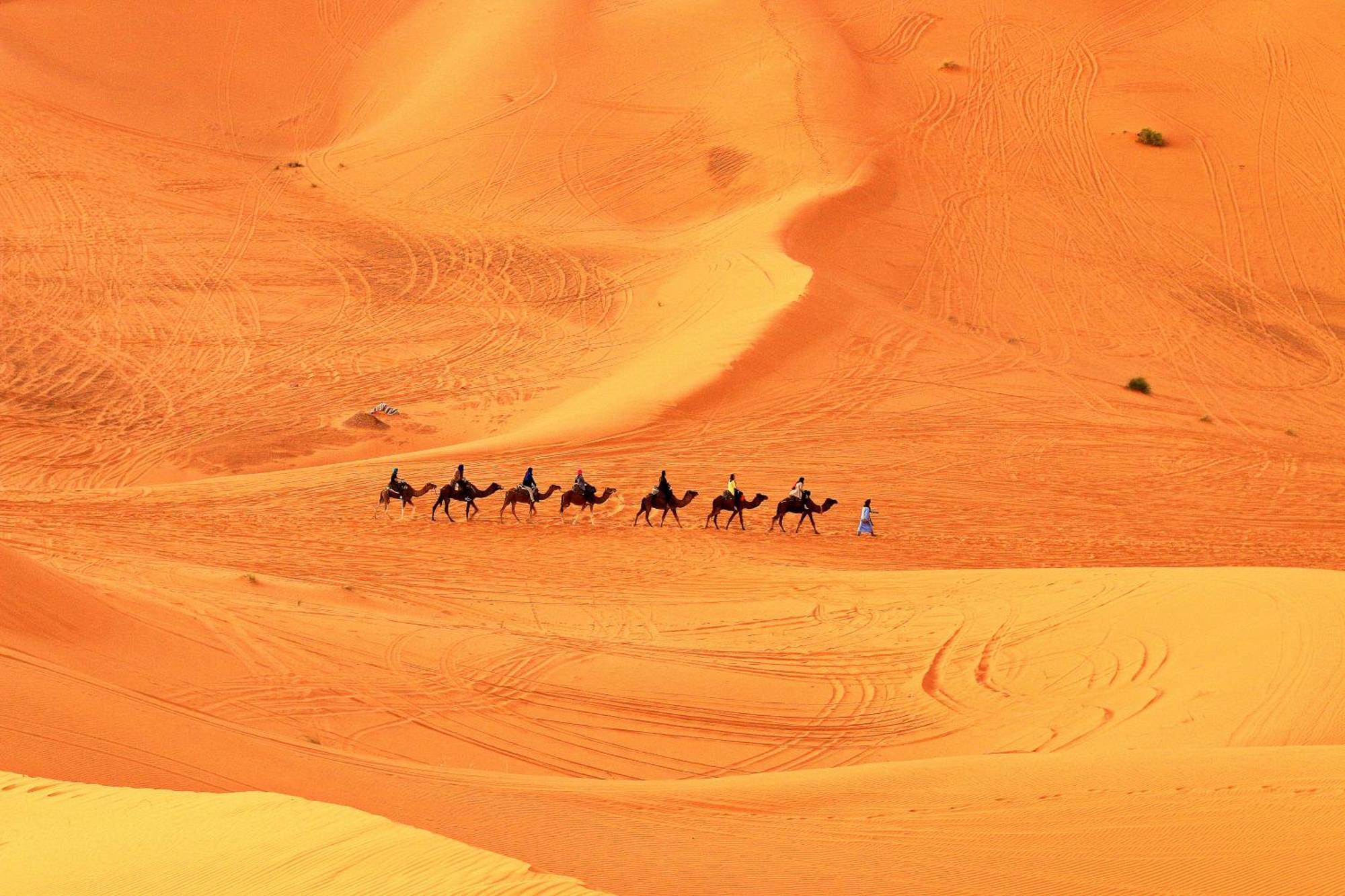 Tafouyte Luxury Camp Hotel Merzouga Exterior photo